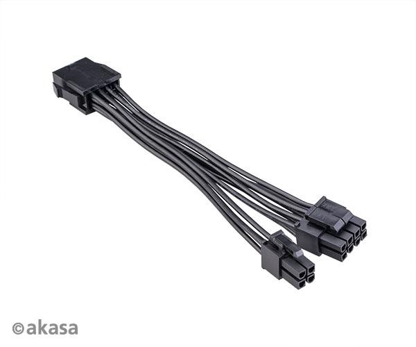 AKASA 8-pin kabel pro připojení komponent k počítači
