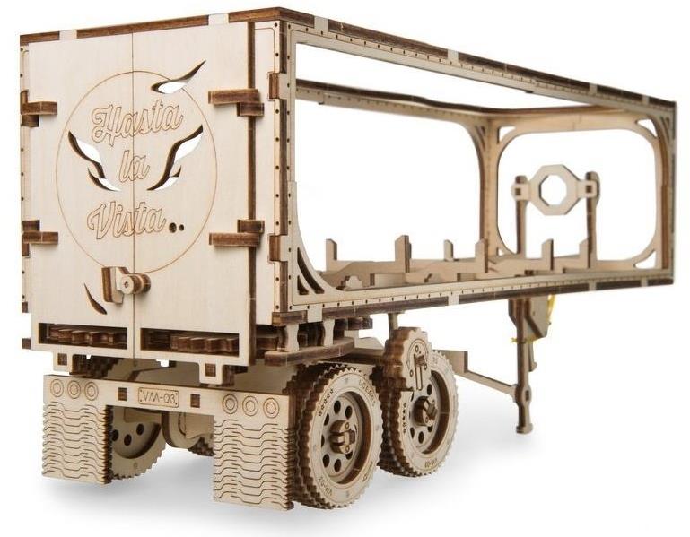 UGEARS 3D Přívěs pro Heavy Boy kamion VM-03, 138 dílků