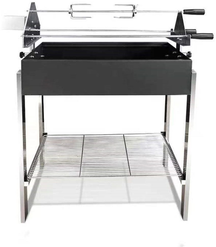 UG GRILL Gril na dřevěné uhlí s rotisserií