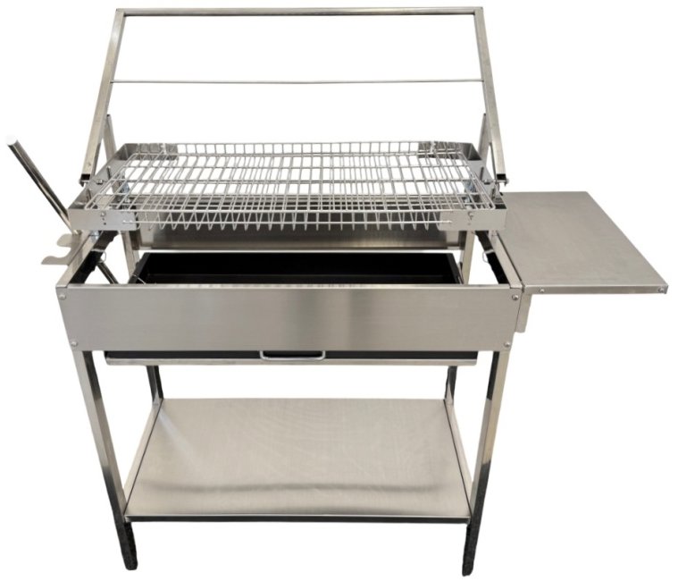 UG GRILL Nerezový gril s otočným klecovým roštem