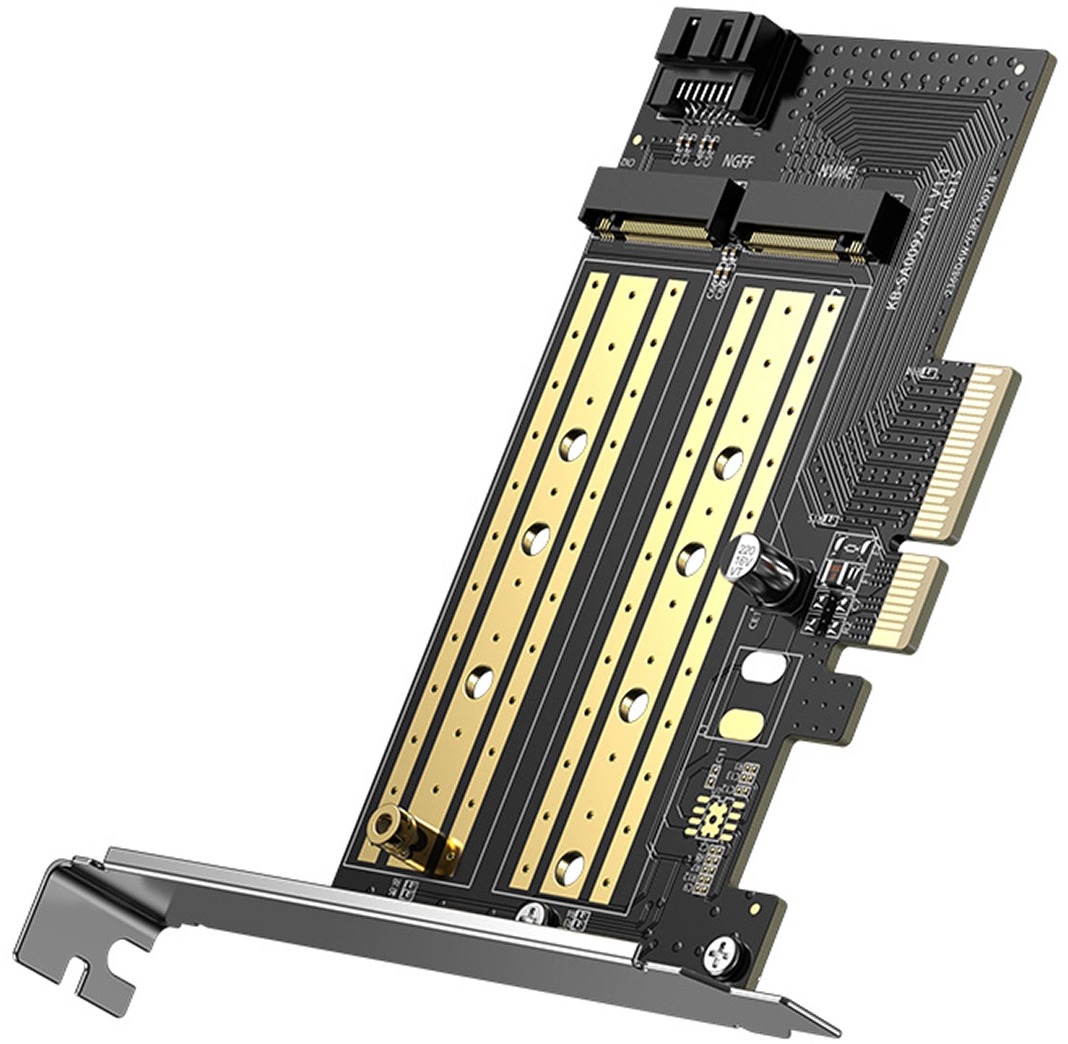 UGREEN M.2 M-Key+M.2 B-Key to PCI-E 3.0 × 4 Expansion Card
