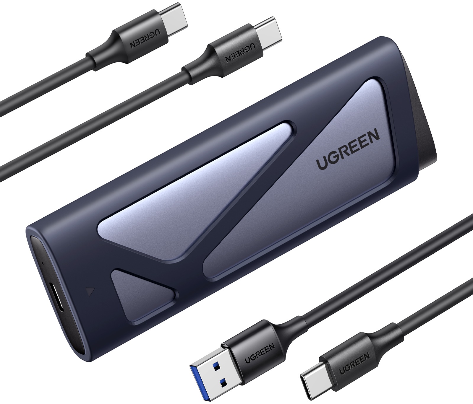 UGREEN M.2 NVMe/M.2 SATA SSD Enclosure (10Gbps)
