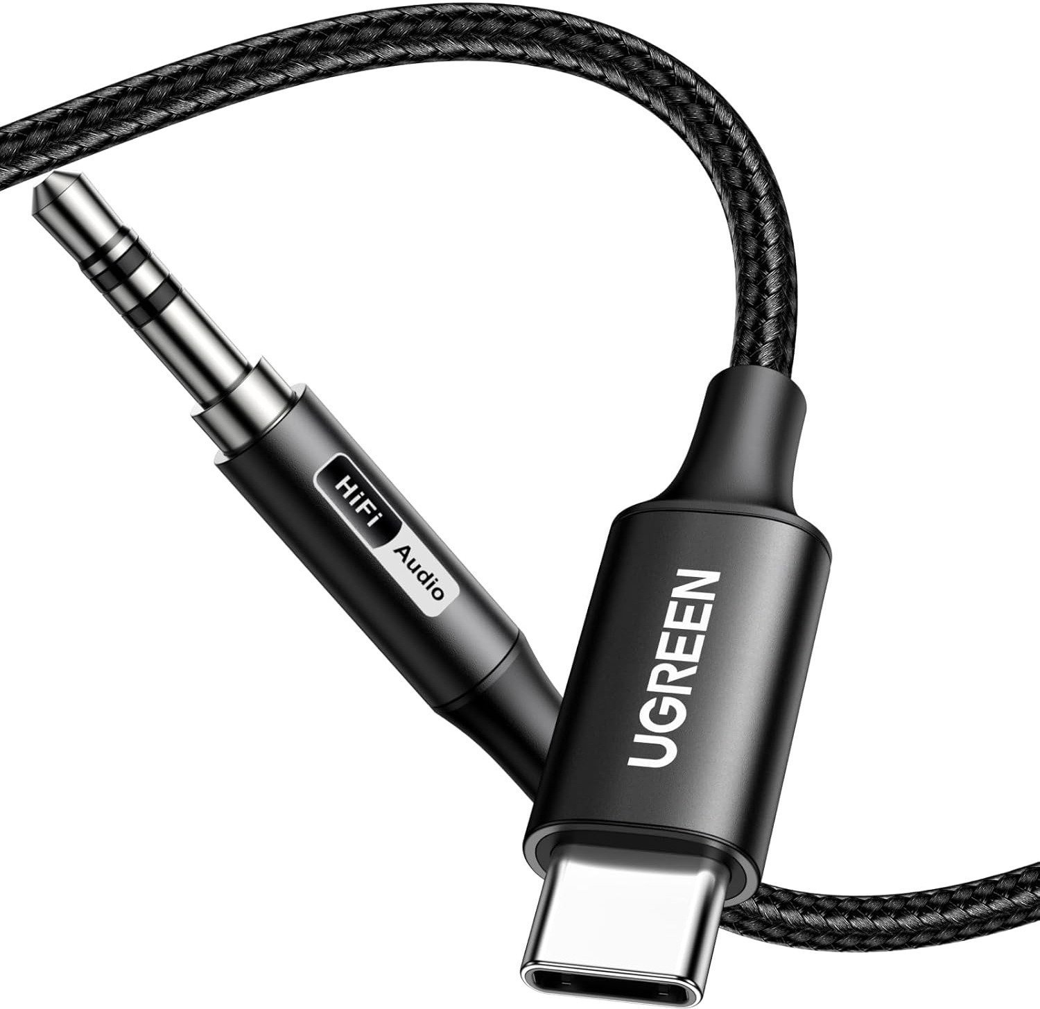 UGREEN 32bit 384kHz USB Type C to 3.5mm Audio Cable with DAC Chip