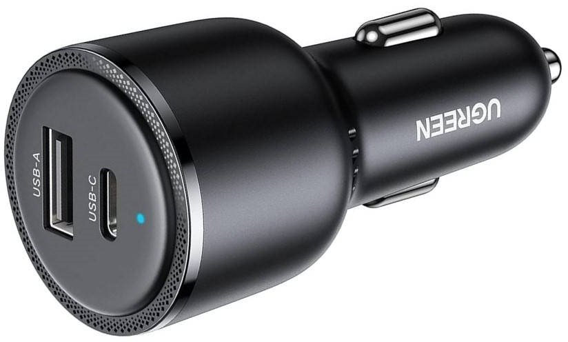 UGREEN 63W 2-Port Fast Car Charger