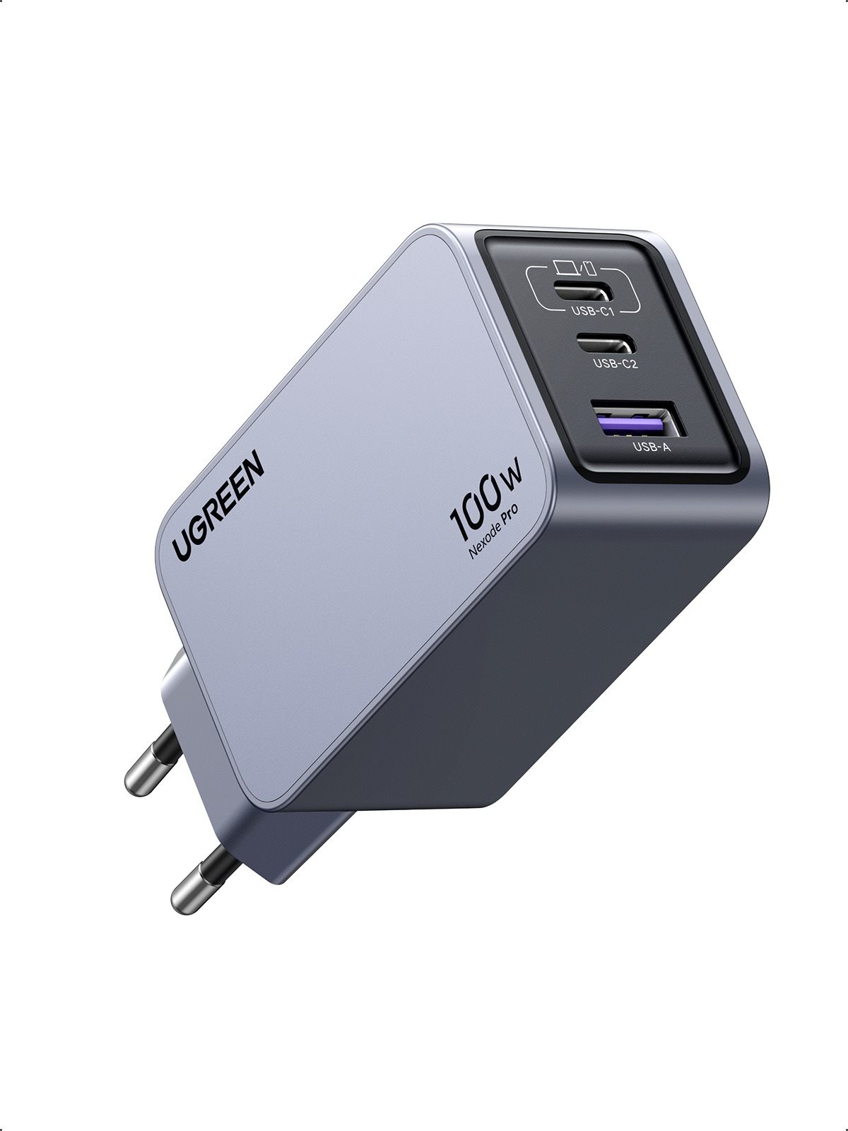 Ugreen USB-A+2*USB-C 100W  GaN Tech Fast Charger