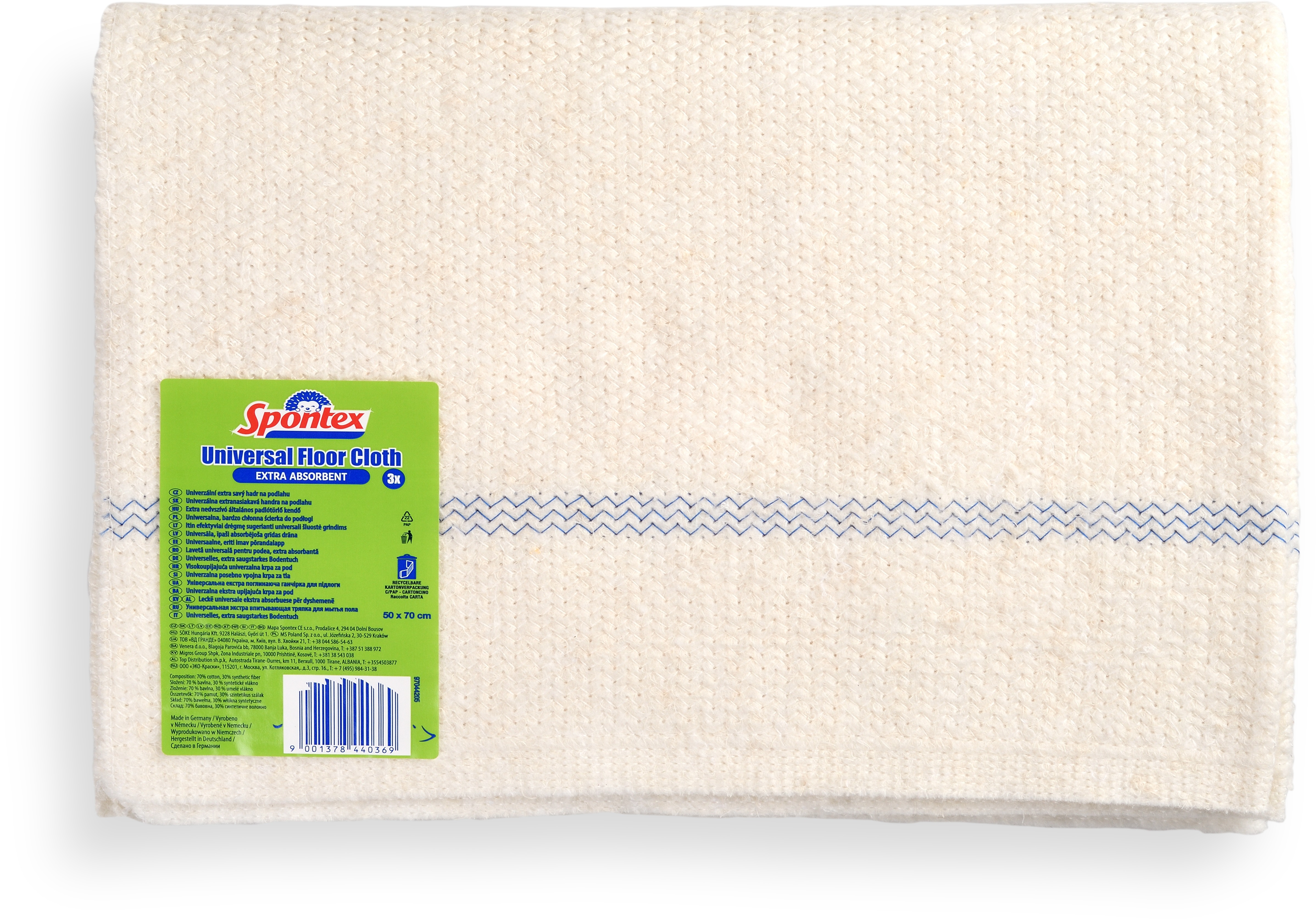SPONTEX Universal Cotton 3 ks
