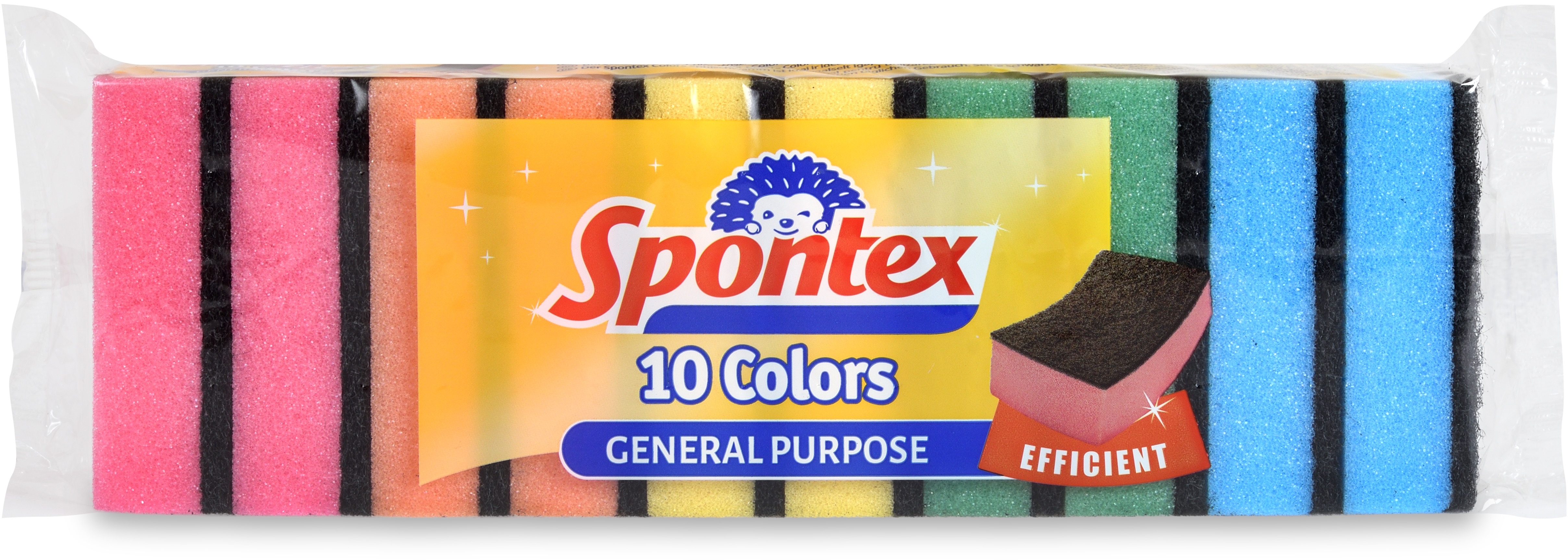 SPONTEX Colors houbičky 10 ks