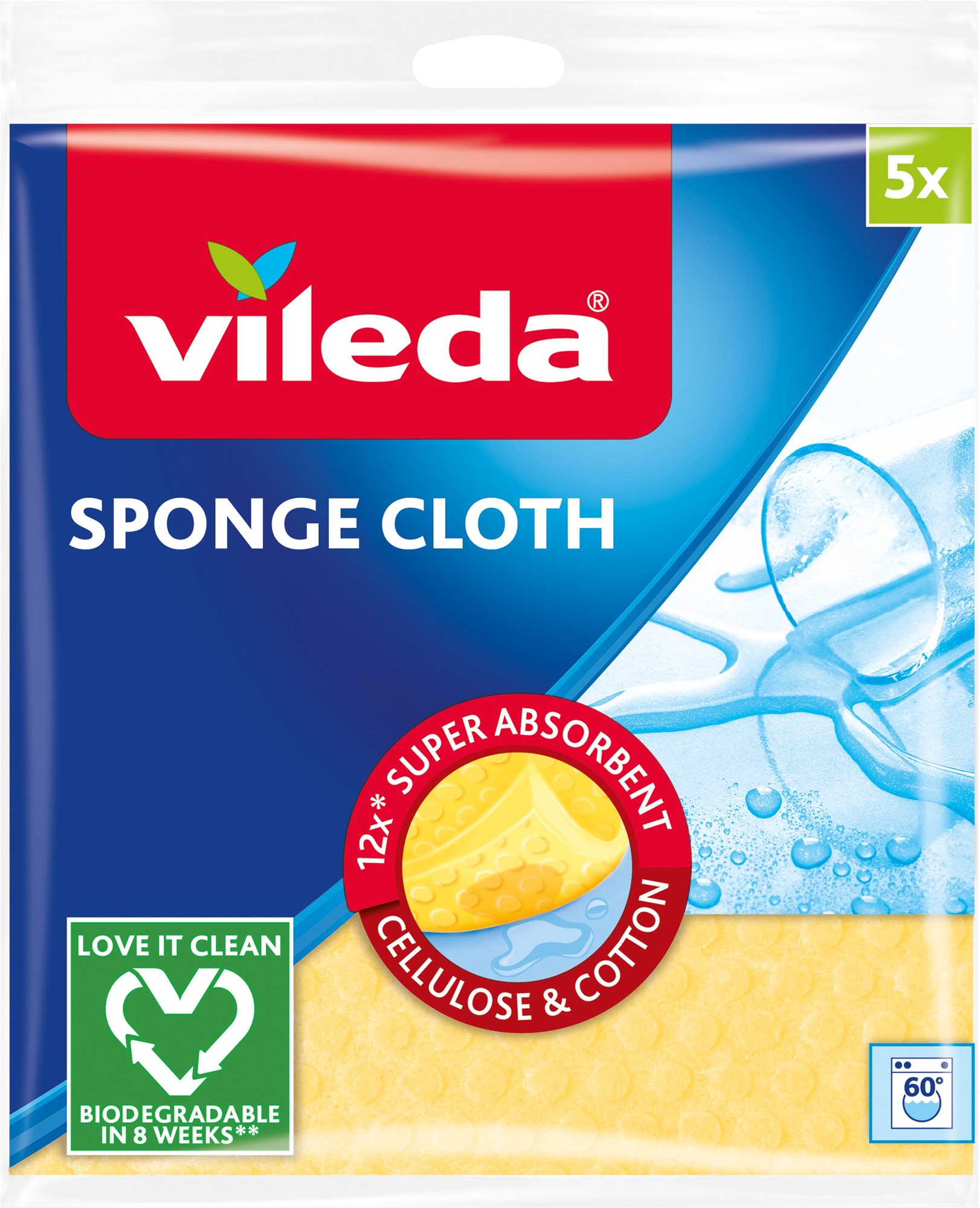 VILEDA Houbový hadřík 5 ks