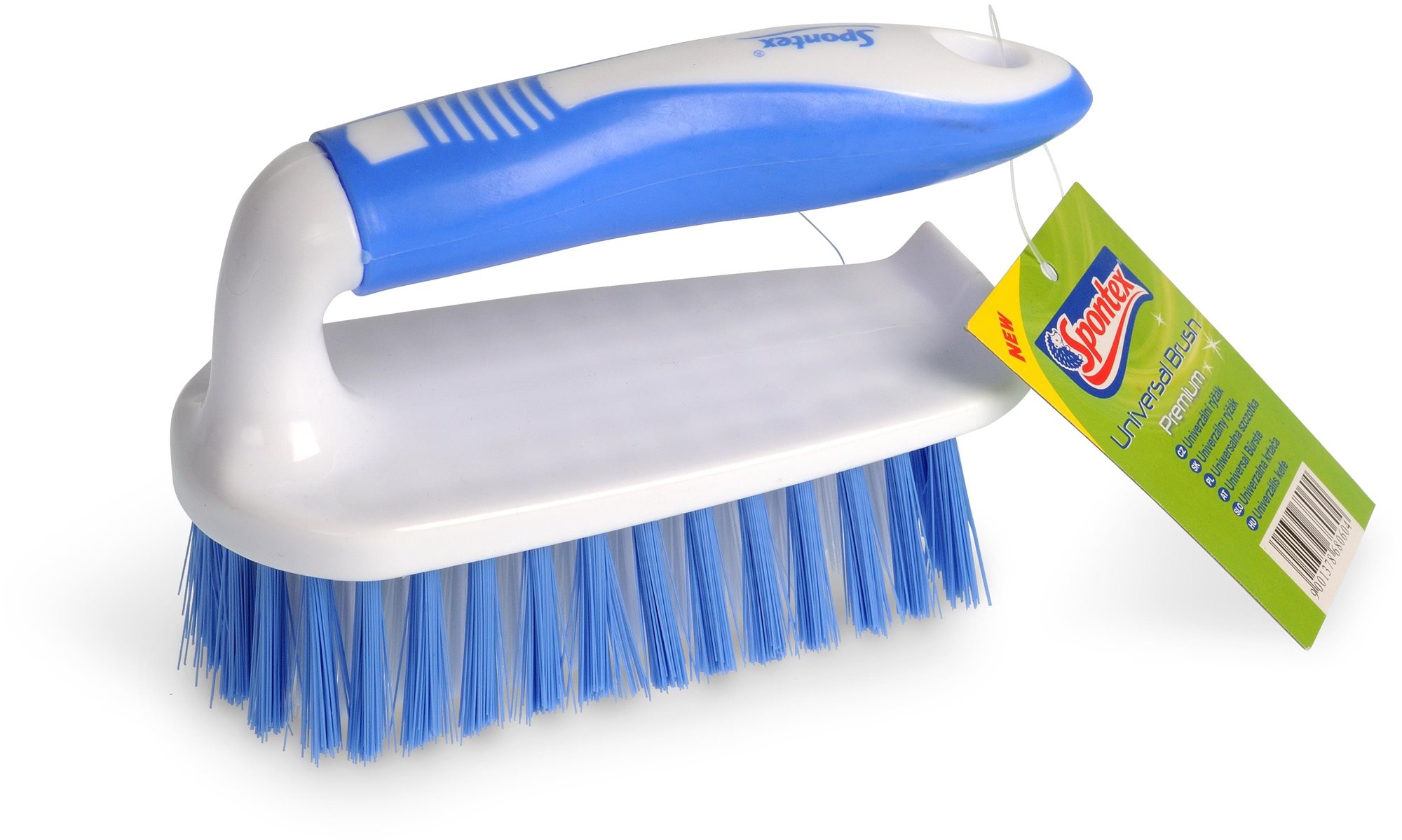 SPONTEX Premium kartáč ve tvaru žehličky