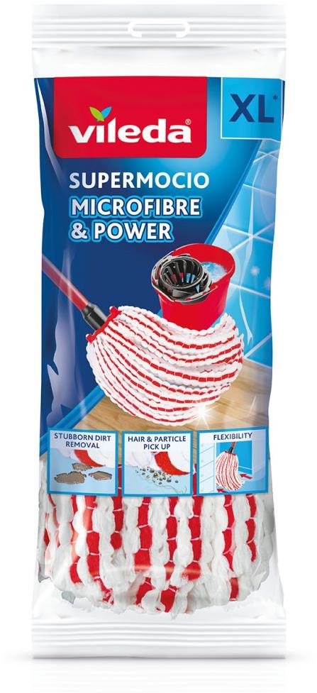 VILEDA SuperMocio Náhrada k Mopu Microfibre & Power, 1 ks