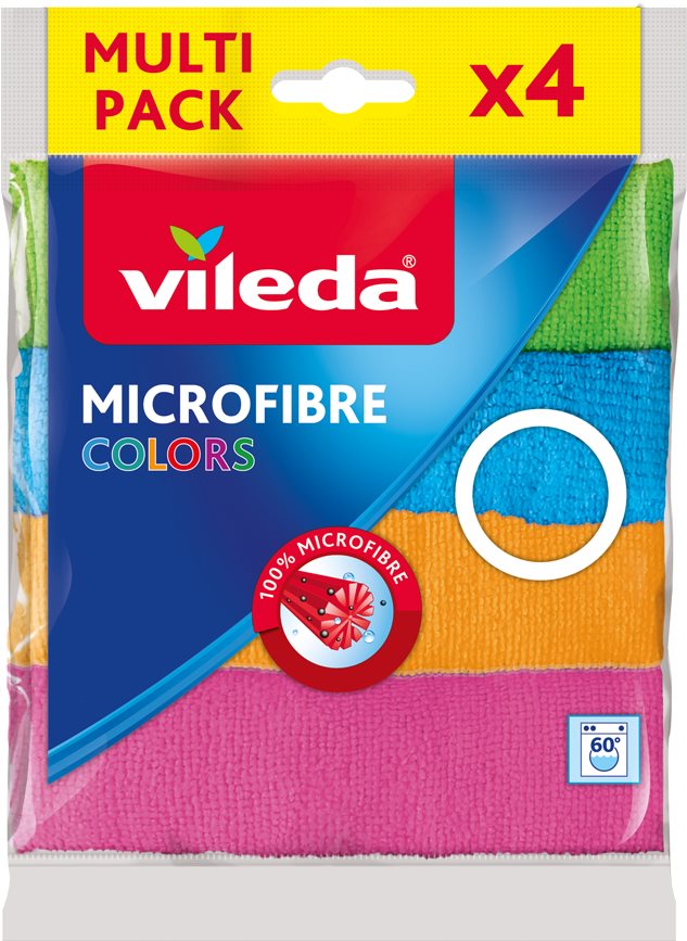 VILEDA Colors mikrohadřík 4 ks