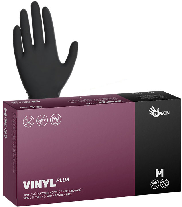 ESPEON Vinyl Plus vel. M, 100 ks
