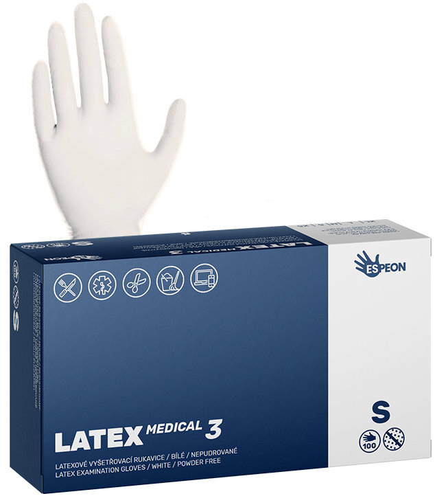 ESPEON Latex Medical3 vel. S, 100 ks