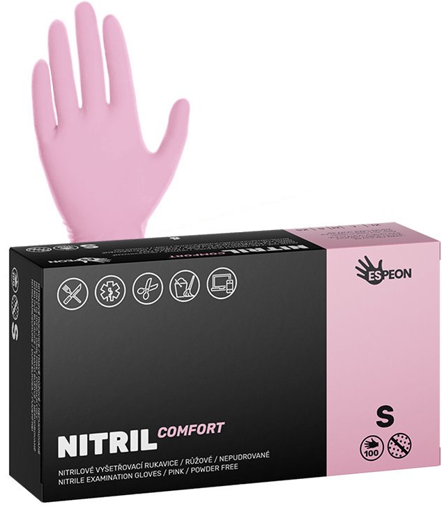 ESPEON Nitril Comfort vel. S, 100 ks