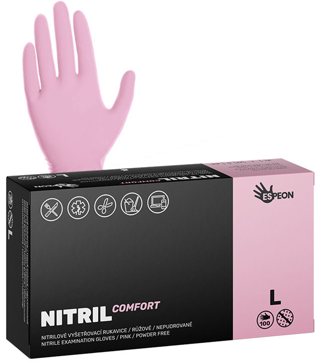 ESPEON Nitril Comfort vel. L, 100 ks