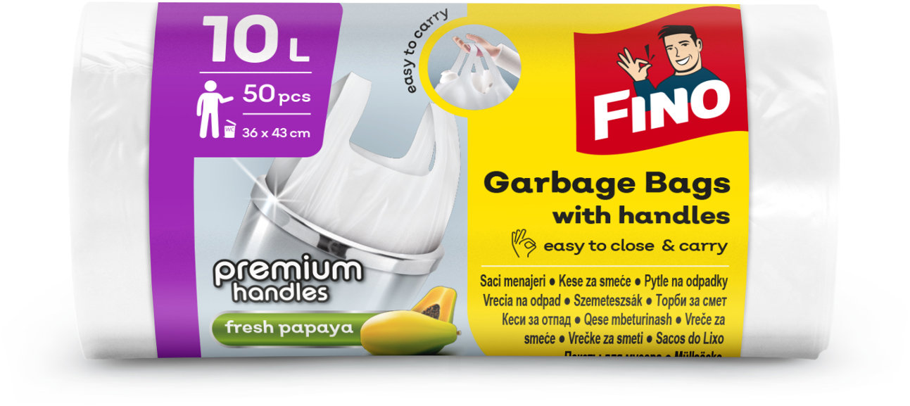 FINO Premium Handles Aromatic 10 l, 50 ks