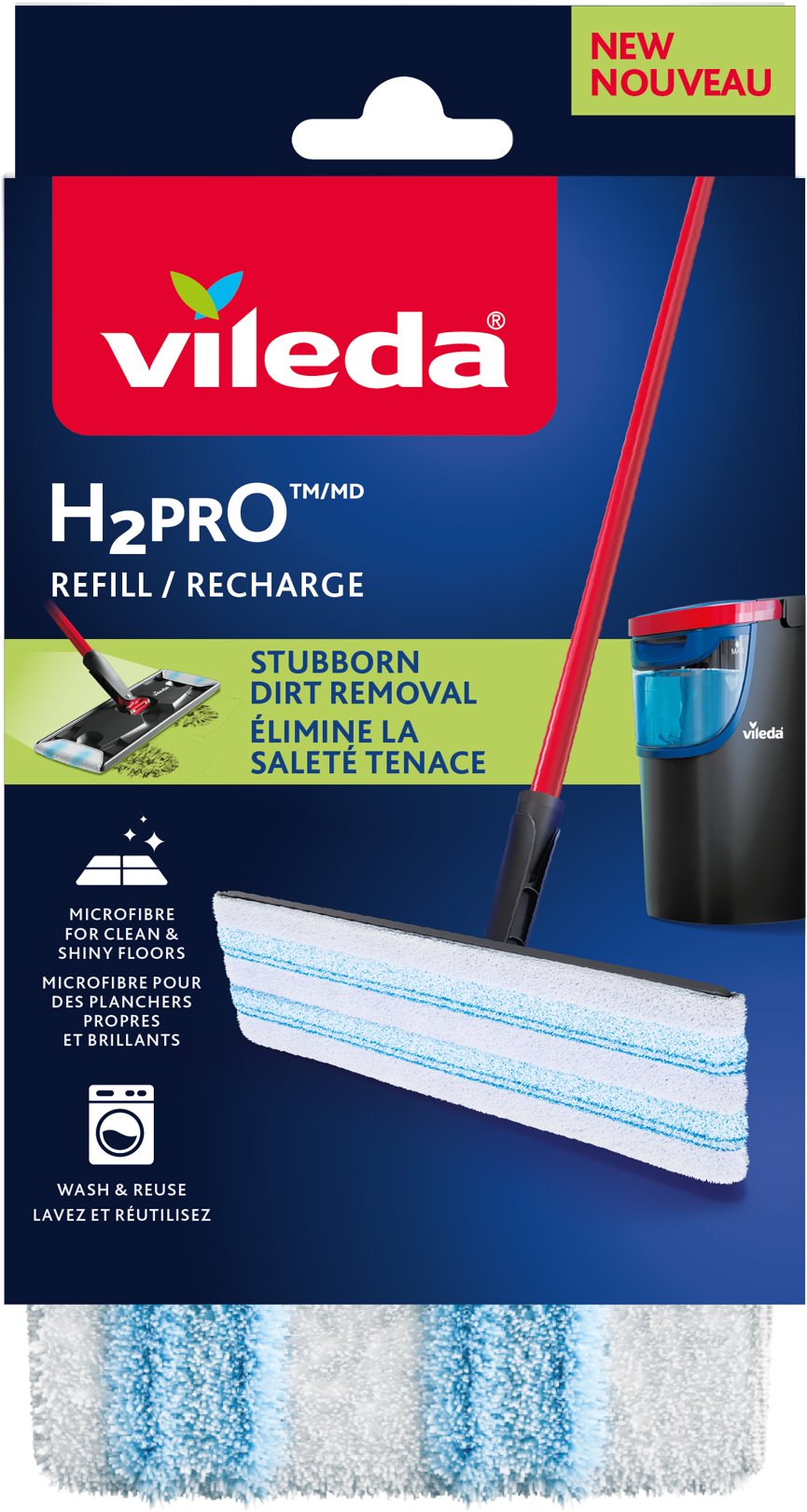Vileda H2PrO náhrada k plochému mopu