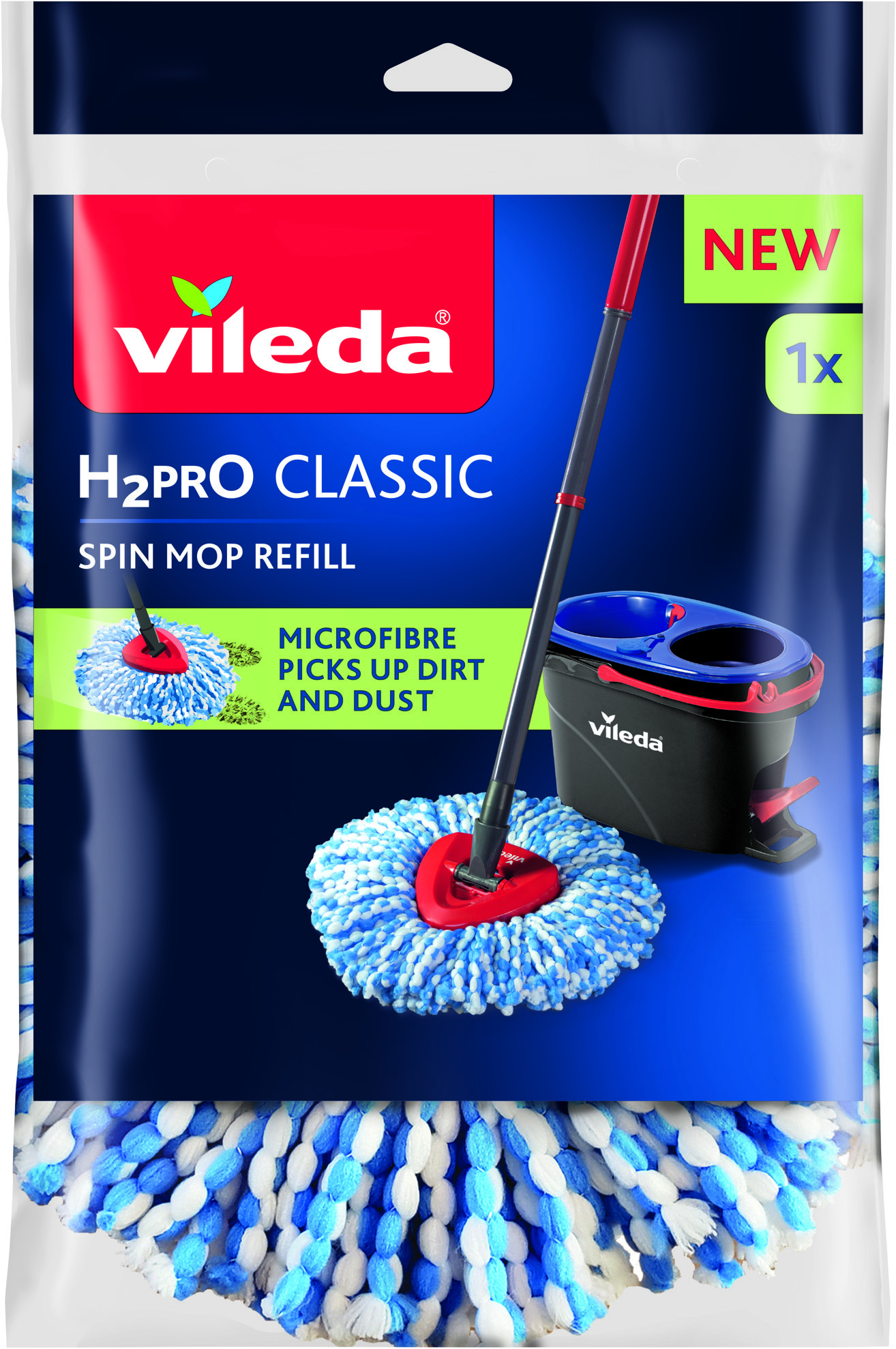 Vileda H2PrO náhrada k třásňovému mopu