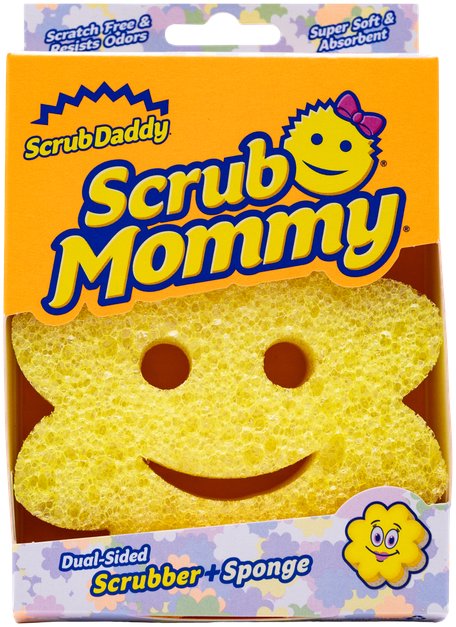 SCRUB DADDY Scrub Mommy, květina žlutá