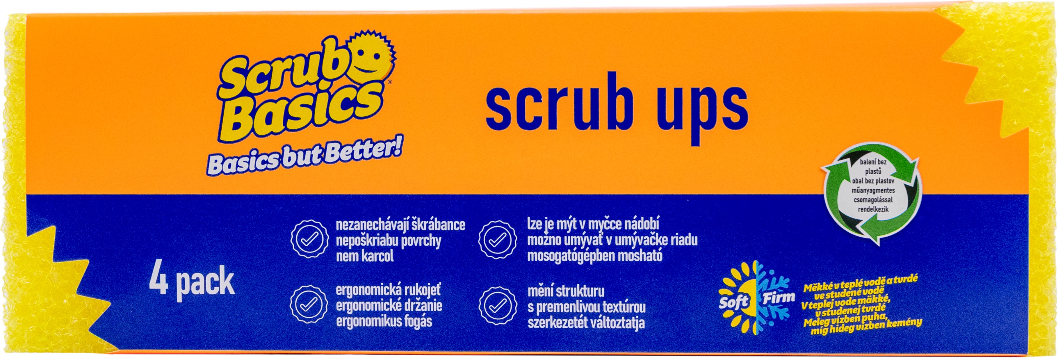 SCRUB DADDY Scrub Basics 4 ks