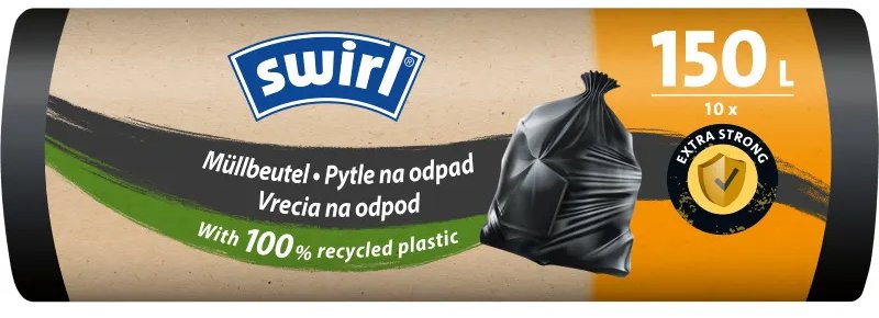 SWIRL Pytle na odpad 150 l, 10 ks