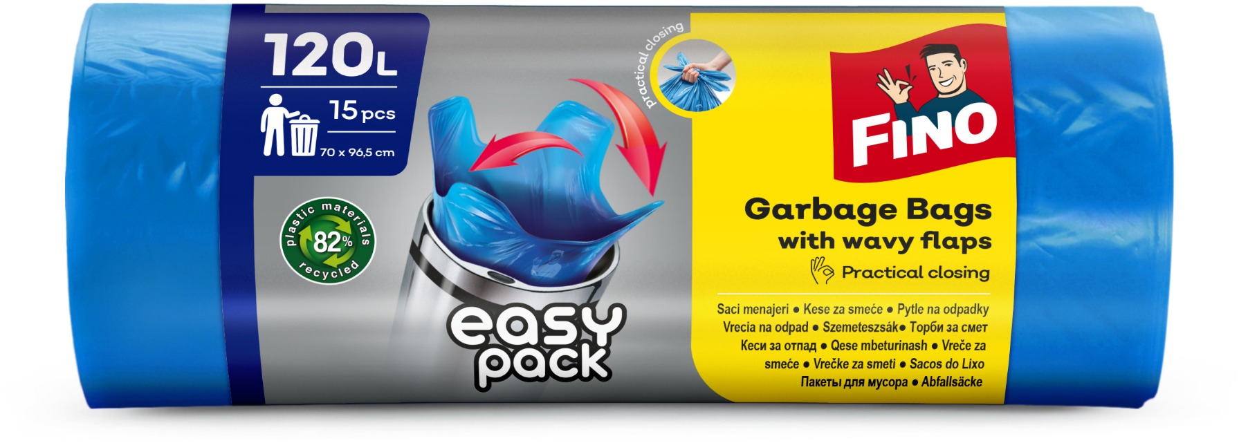 FINO Easy pack 120 l, 15 ks