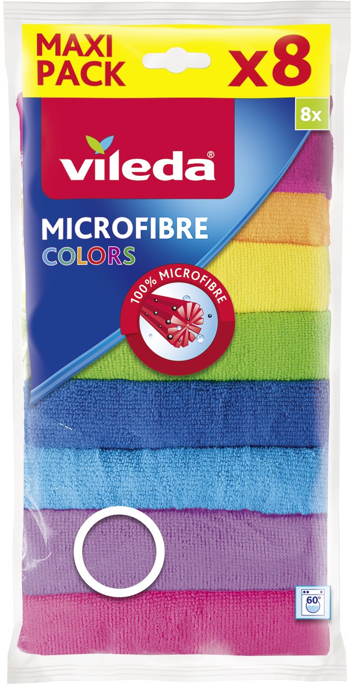 VILEDA Colors mikrohadřík 8 ks