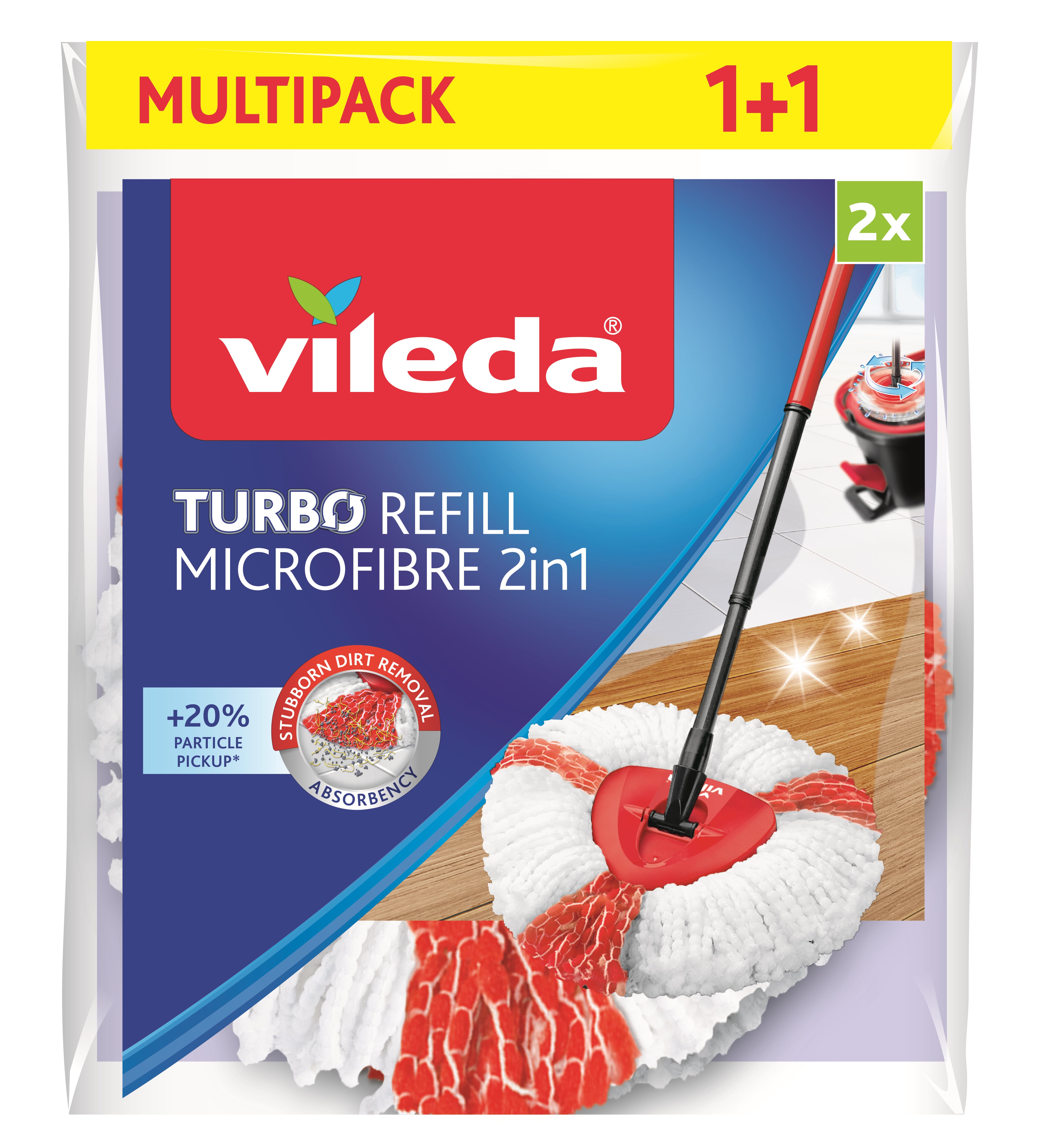 VILEDA TURBO 2v1 náhrada 2 ks