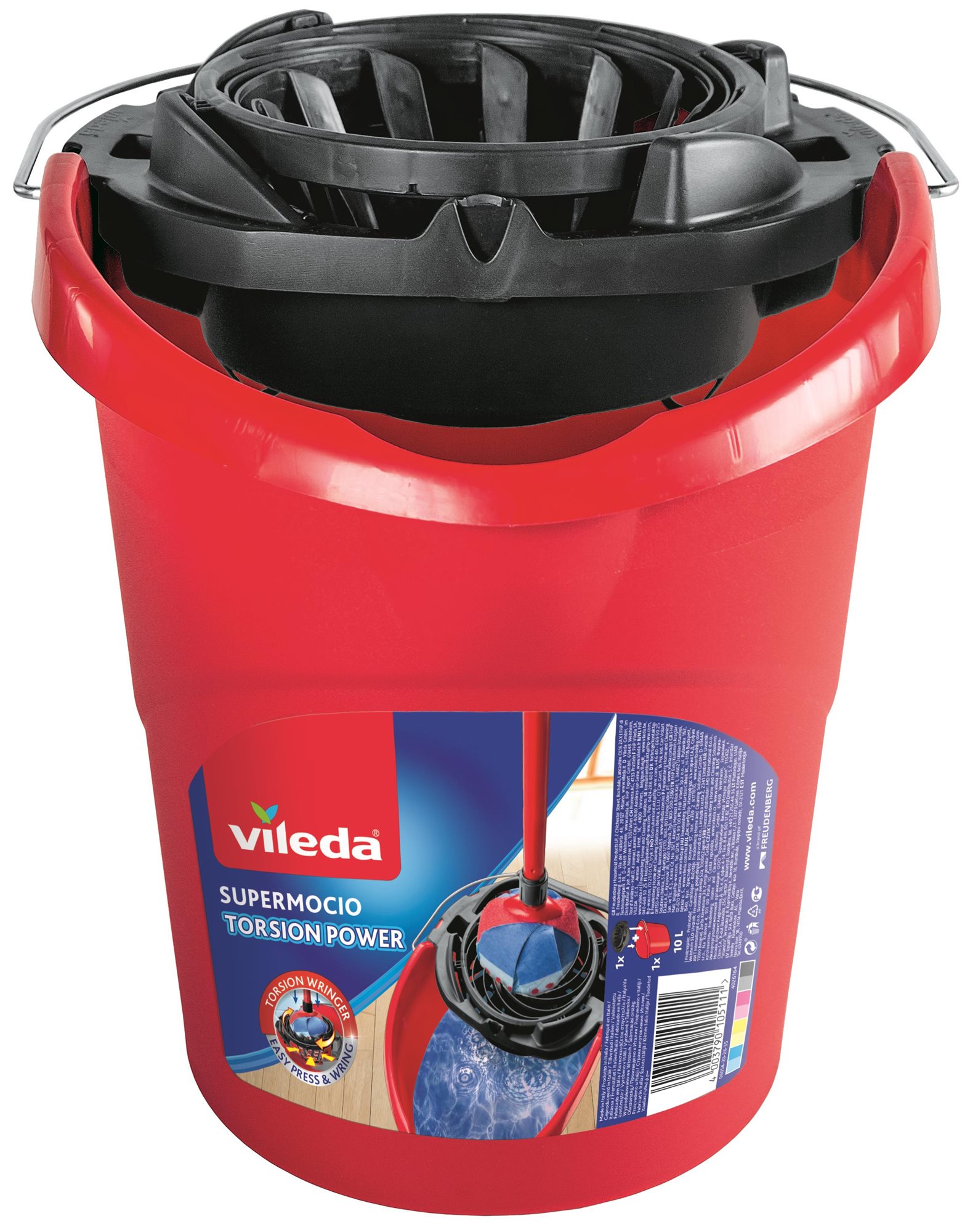 VILEDA SuperMocio kbelík se ždímacím košem