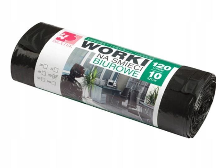 BRATEK odolné pytle na odpad 120 l, 10 ks