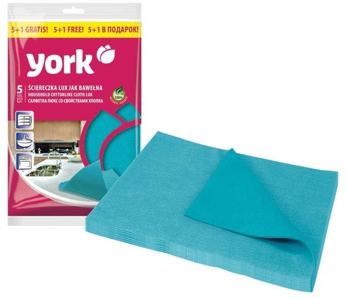 YORK utěrka bavlněná 5+1 ks