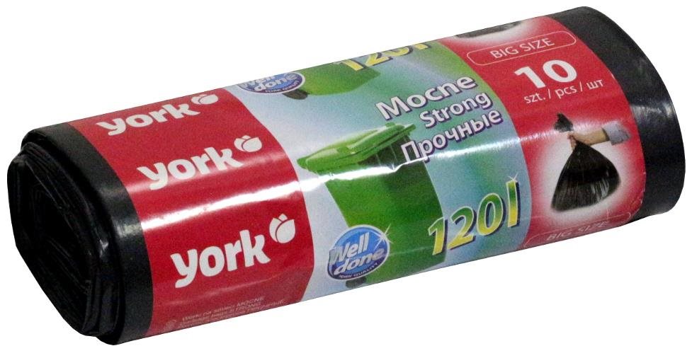 YORK odpadkové pytle silné 120 l, 10 ks