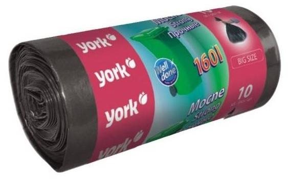 YORK odpadkové pytle silné 160 l, 10 ks