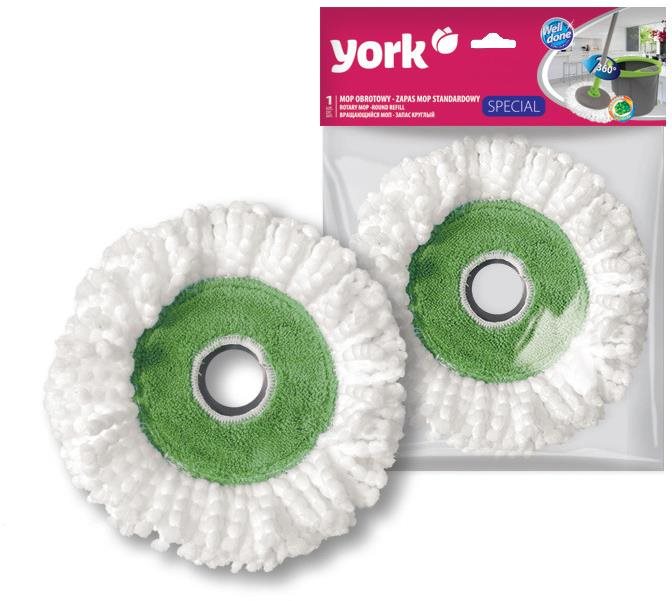 YORK náhradní mikrovlákno návlek kulatý pro rotační mop Special