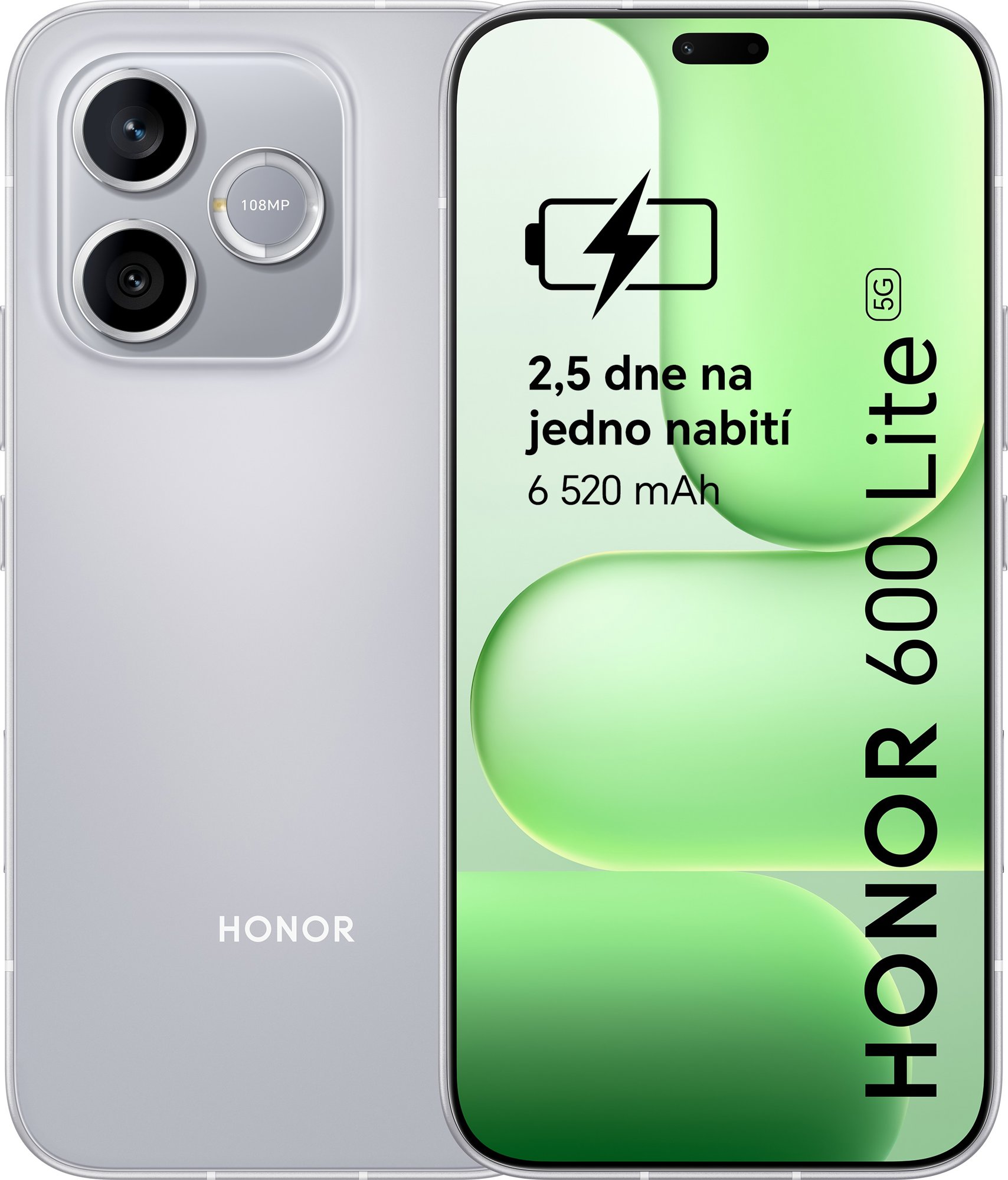 HONOR 600 Lite 8GB/256GB Velvet Grey