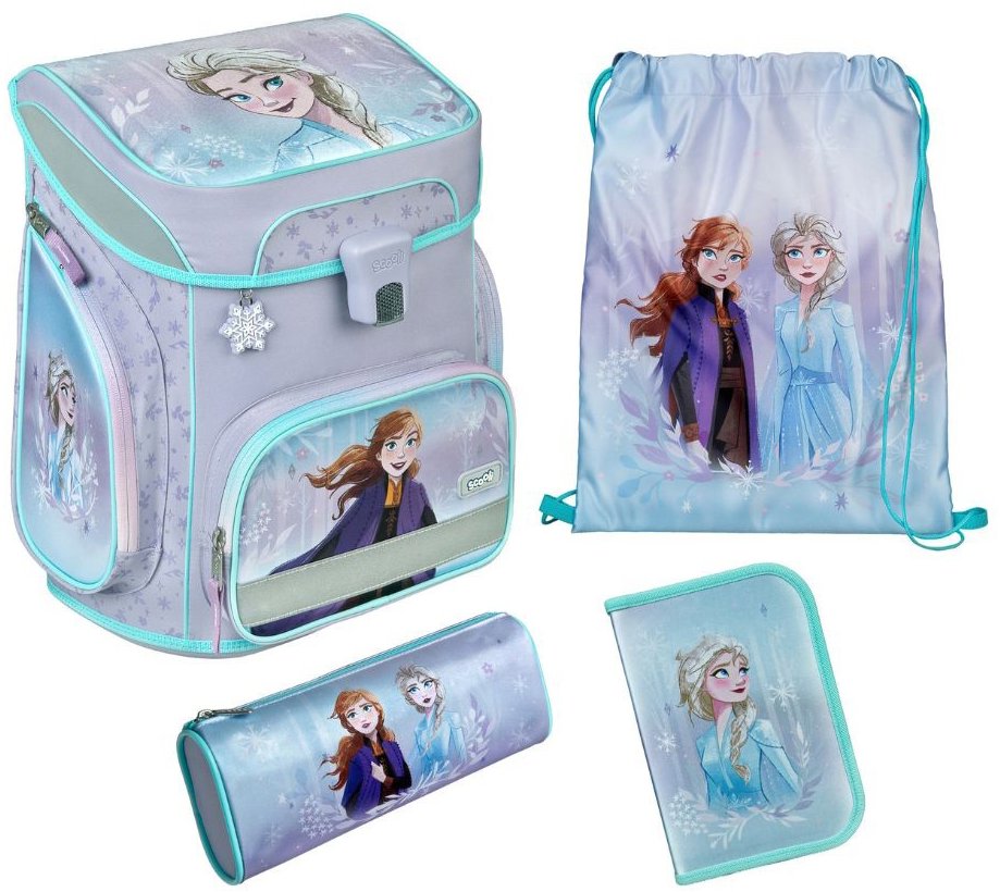 Školní set UNDERCOVER 5 ks Frozen s aktovkou a penálem