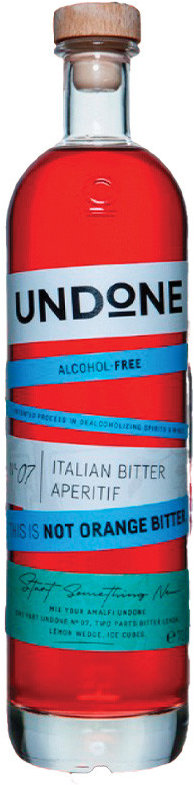 Undone No.7 Italian Bitter Aperitif - Not Orange Bitter 0,7 l