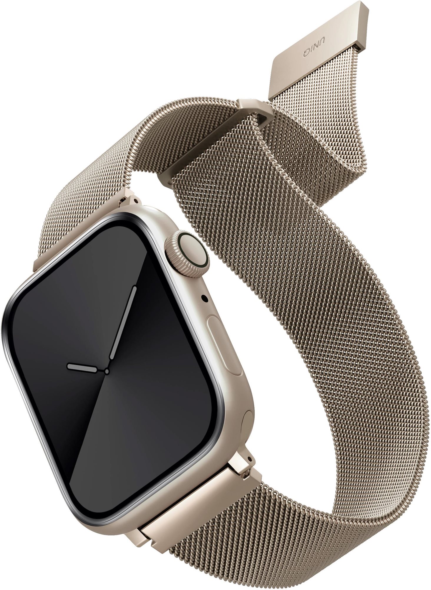 Uniq Dante řemínek pro Apple Watch 42/44/45/Ultra 49mm starlight
