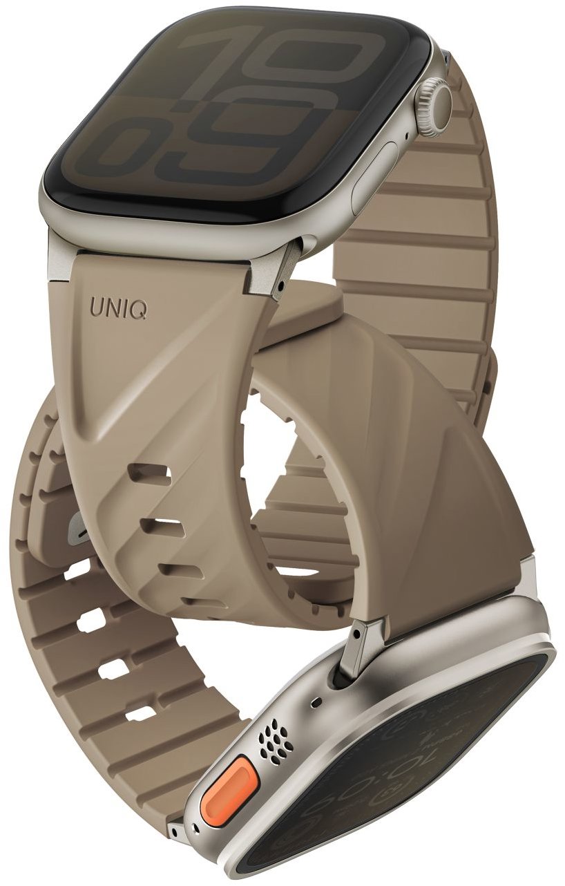 UNIQ Fluo pro Apple Watch 49/46/45/44/42/41/40 mm, Soft sand
