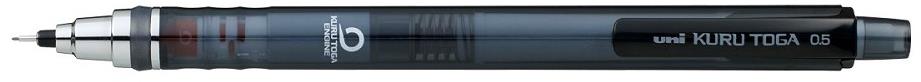 UNI KURU TOGA mikrotužka M5-450T, 0,5 mm, šedá