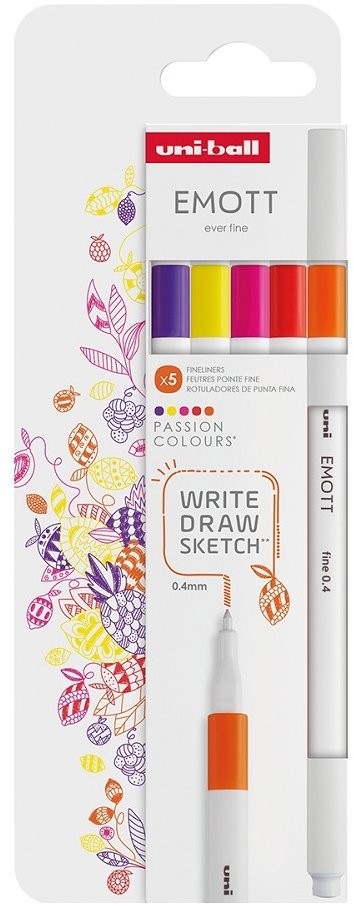 UNI EMOTT PASSION - sada 5 barev