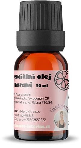 Úklid pro klid Esenciální olej pomeranč 10ml