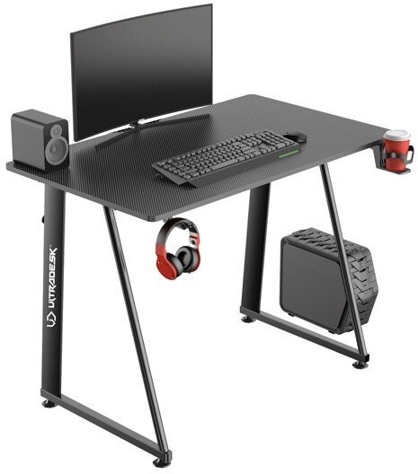 Herní stůl ULTRADESK Enter V2 černý