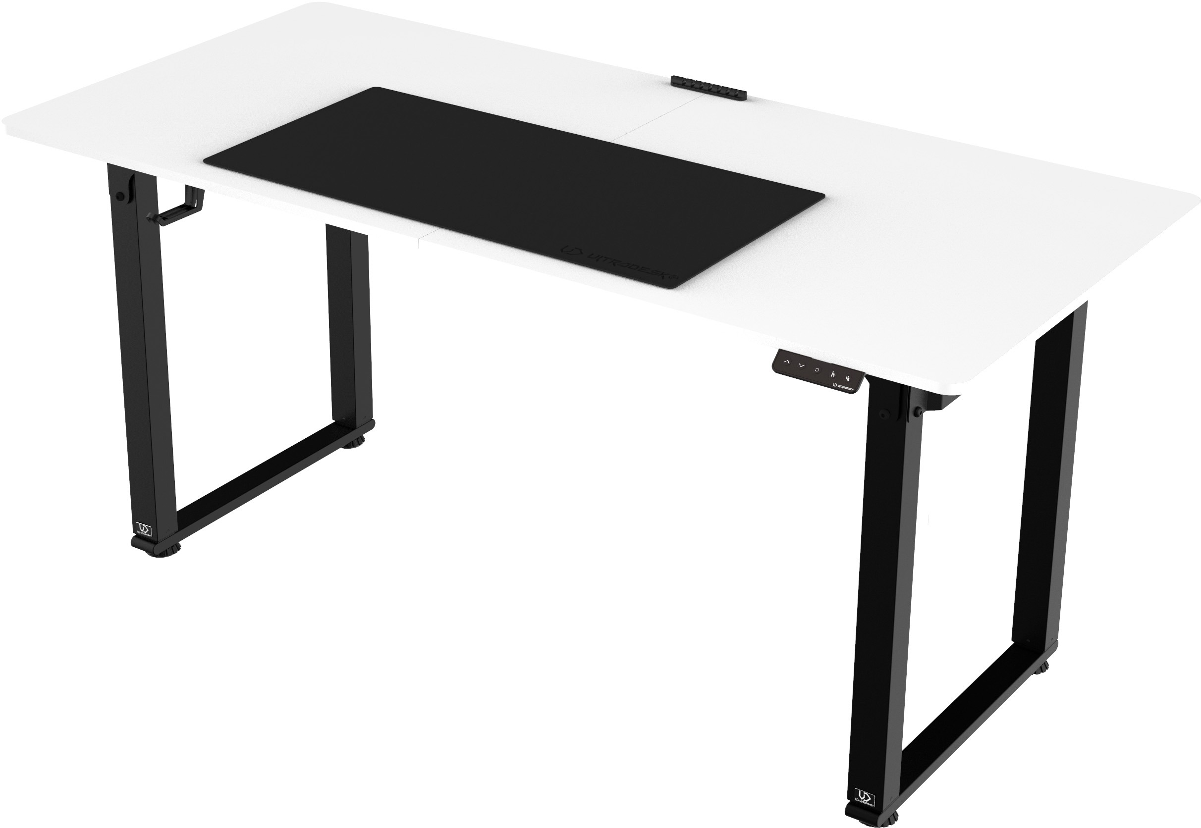 Herní stůl ULTRADESK UPLIFT v bílé barvě