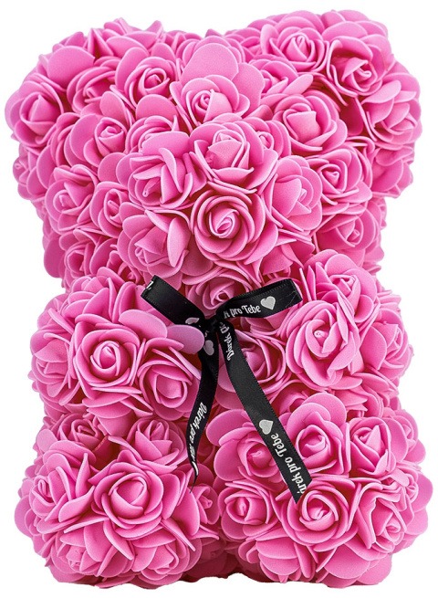 Medvídárek Simple 25cm - růžový