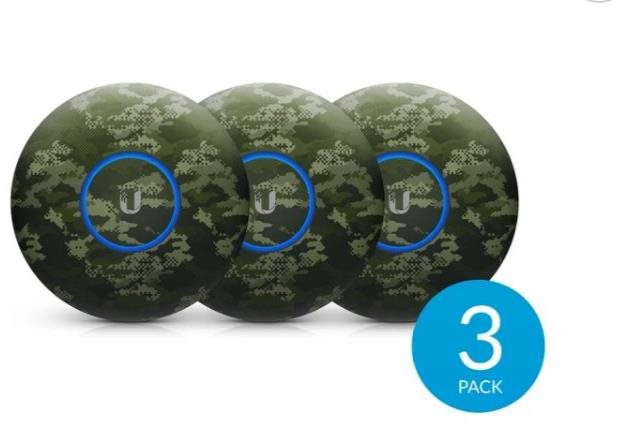 Ubiquiti U6 Lite Cover v maskáčovém designu (3pack)