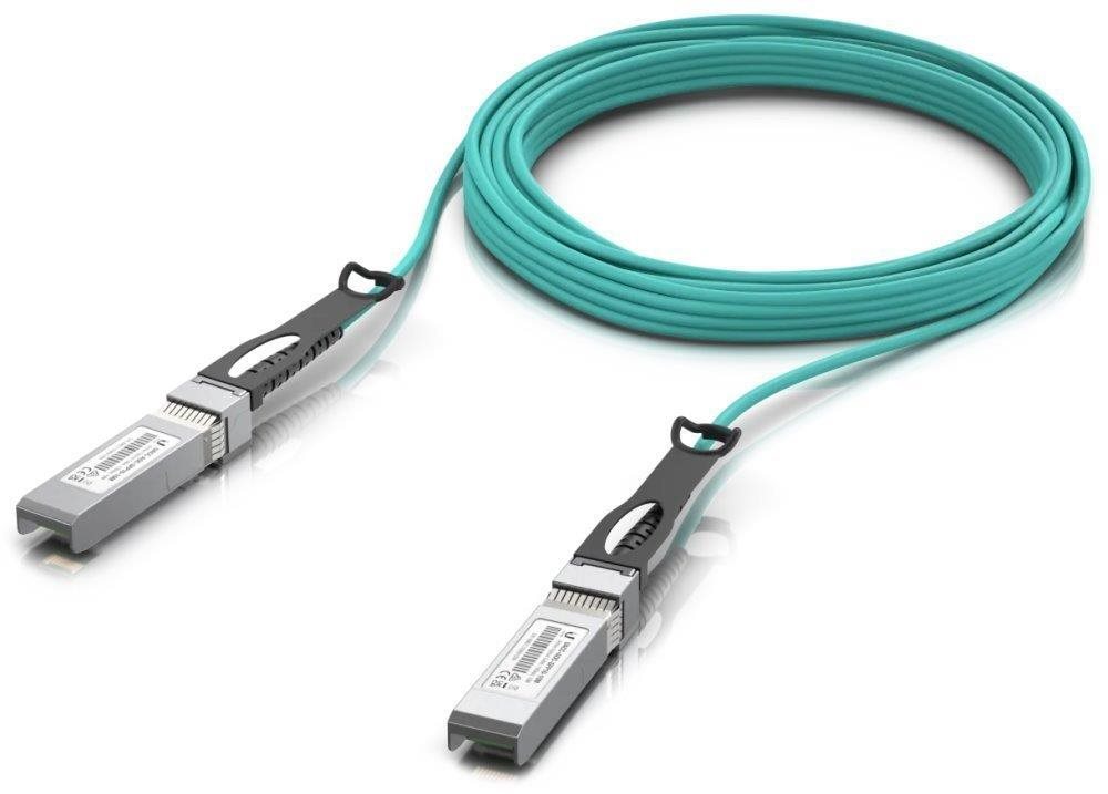 Optický kabel Ubiquiti UACC-AOC-SFP10-10M o délce 10 metrů