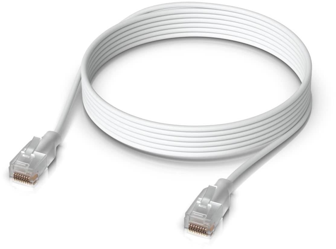 Ubiquiti Etherlighting Patch Cable Cat.6, 1 m, bílý