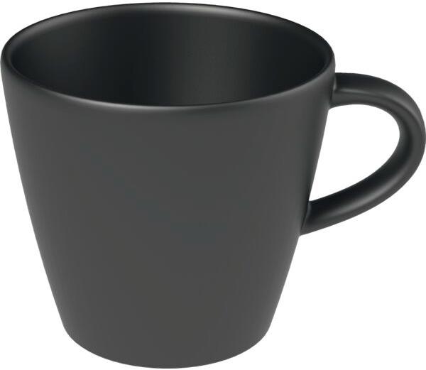 Villeroy & Boch Manufacture Rock Hrnek 220 ml, černý, 6 ks