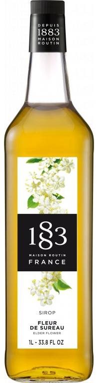 Černý bez Routin 1883 sirup 1 l